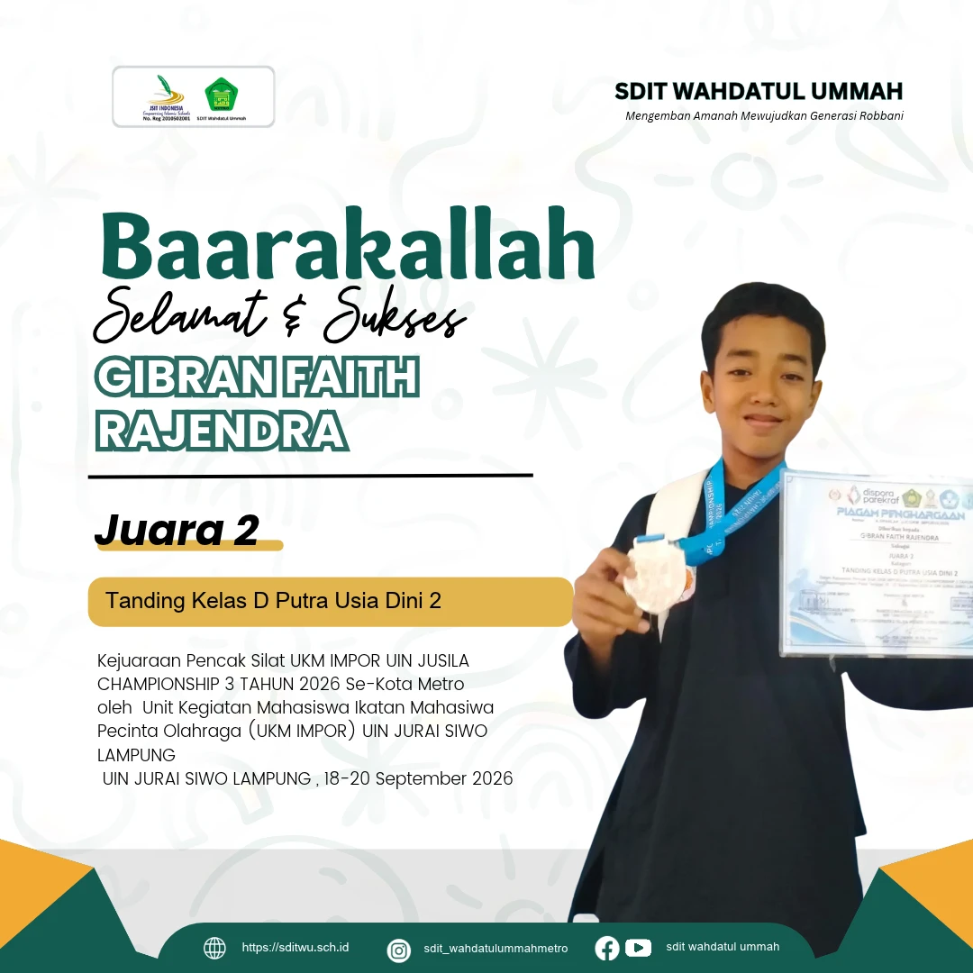 Juara 2 Tanding Kelas D Putra Usia Dini 2